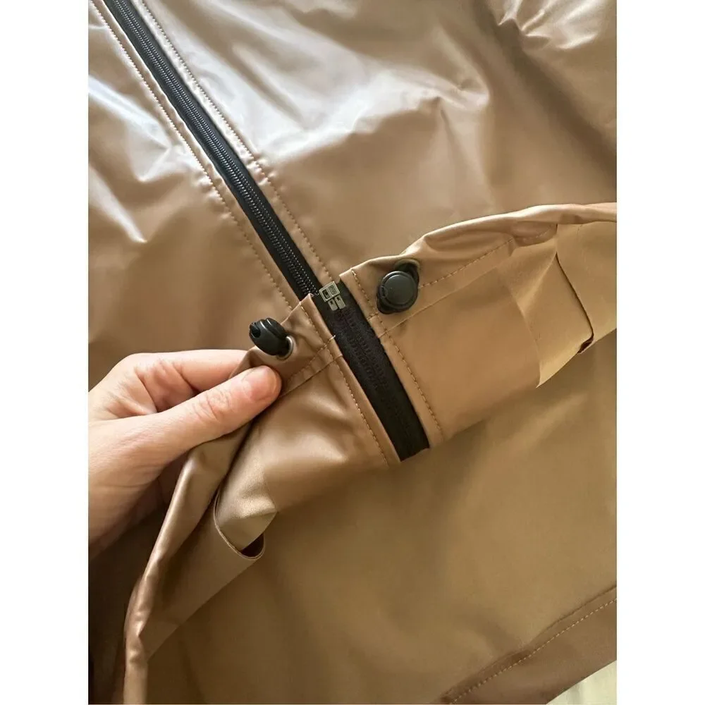NWT V Force Collection By New Designer Space CLASSIC UTILITY JACKET  COPPER SOLI